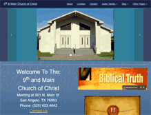 Tablet Screenshot of 9thandmaincoc.org